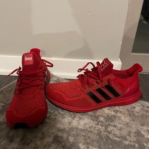 Nebraska Football 2021 Team Shoe Adidas Ultraboost